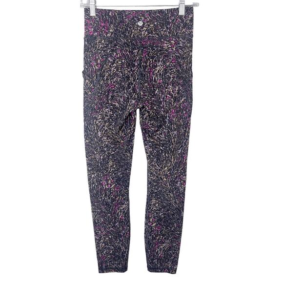 Lululemon Invigorate High-Rise Tights Legging 25" Topography Multi Sz 6 - Picture 11 of 11